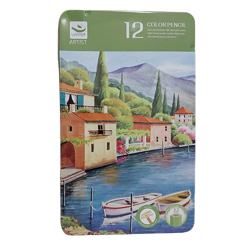 مداد رنگی 12 رنگ مدل آرتیست برند Uppage شاخص
