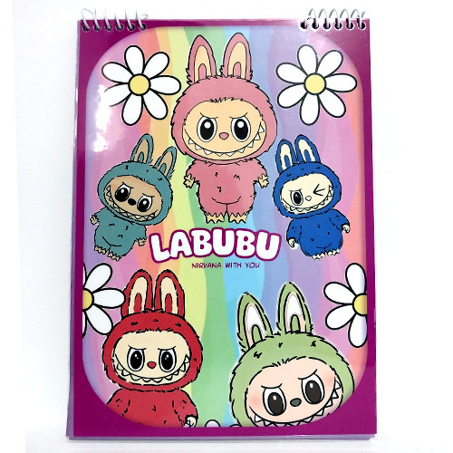 دفتر نقاشی 40 برگ سیمی طرح لبوبو طرح 2