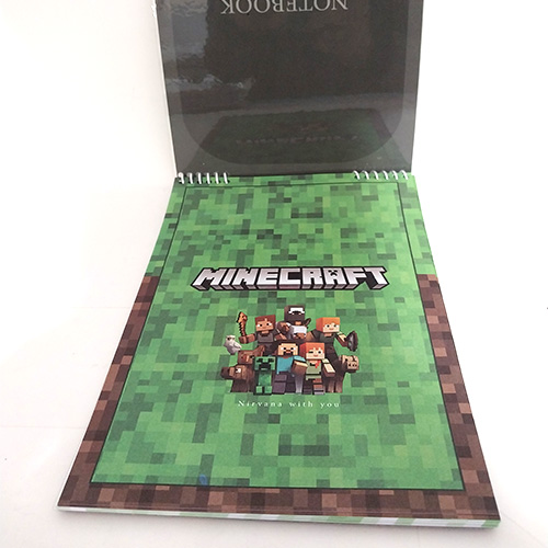 دفتر نقاشی 40 برگ سیمی طرح ماینکرافت گالری 1