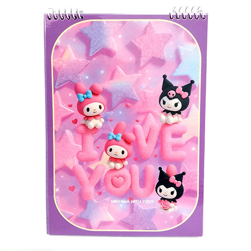 دفتر نقاشی 40 برگ سیمی طرح کرومی طرح 5