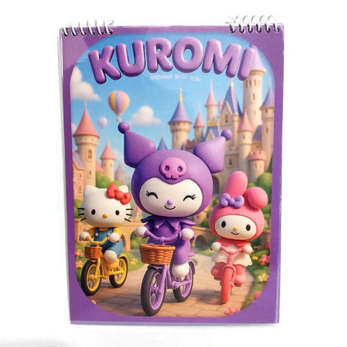 دفتر نقاشی 40 برگ سیمی طرح کرومی طرح 6