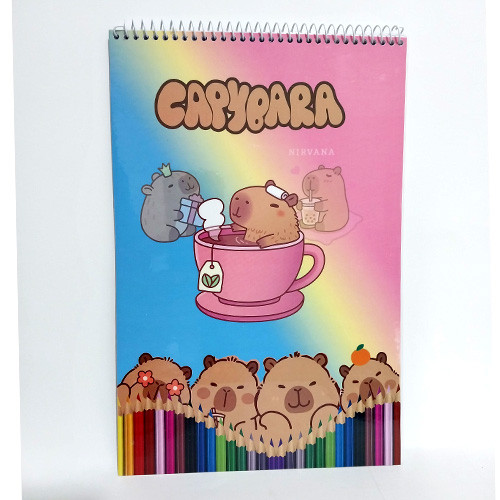 دفتر نقاشی 40 برگ سیمی سایز A4 طرح 3