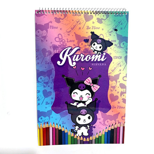 دفتر نقاشی 40 برگ سیمی سایز A4 طرح 4