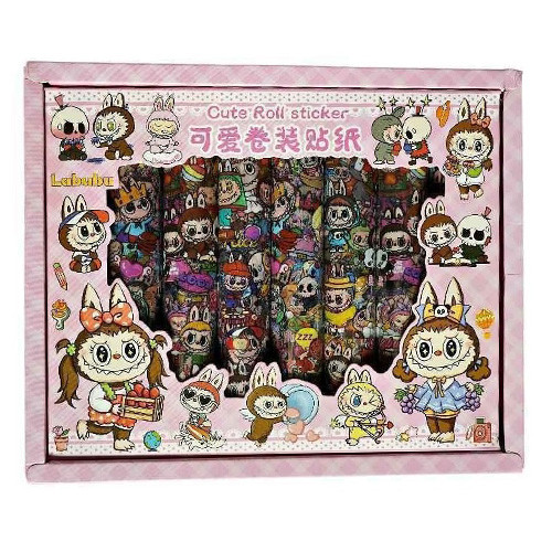 استیکر رولی 54 سانتی طرح لبوبو شاخص