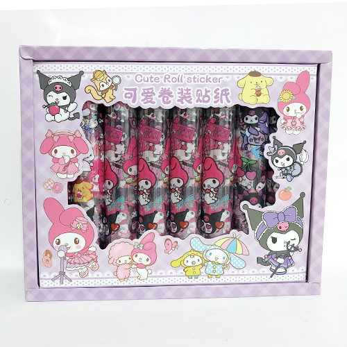 استیکر رولی 54 سانتی طرح کرومی و ملودی شاخص