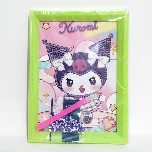 نقاشی الماسی قاب دار کرومی 2