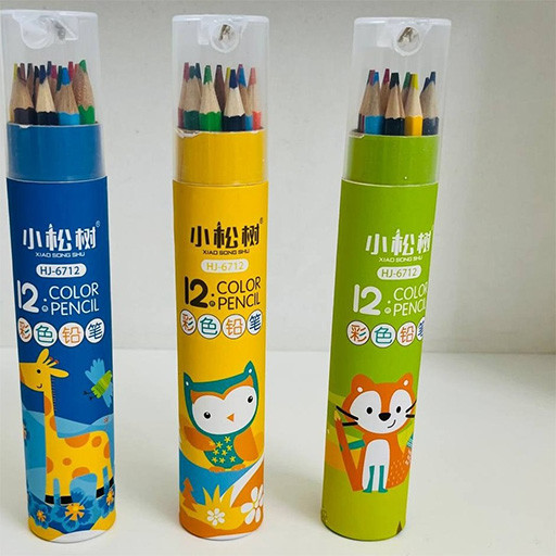 مداد رنگی لیوانی 12 رنگ به همراه تراش گالری 2