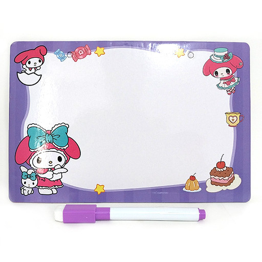 تخته وایب برد به همراه ماژیک سر پاک کن دار رنگ بنفش