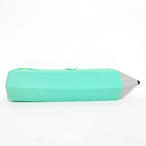 جامدادی سیلیکونی نرم طرح مداد گالری سبز