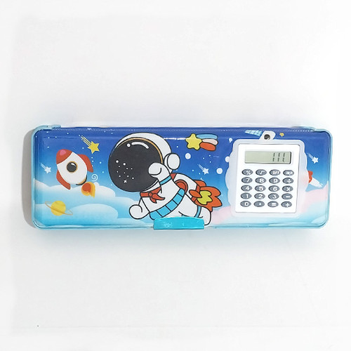 جامدادی مگنتی دارای ماشین حساب چرخشی و جدول ضرب مخفی شاخص