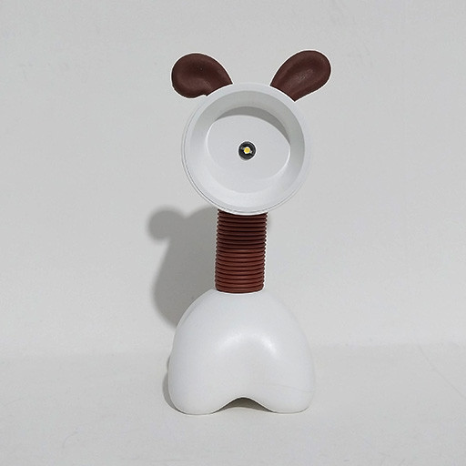 مینی چراغ رومیزی طرح زرافه سفید