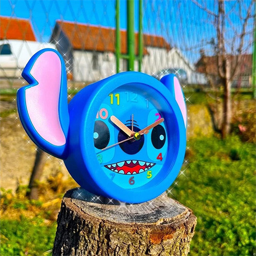 ساعت رومیزی و دیواری آلارم دار طرح استیچ گالری 5