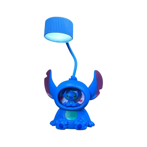 چراغ مطالعه و شب خواب طرح استیچ آبی