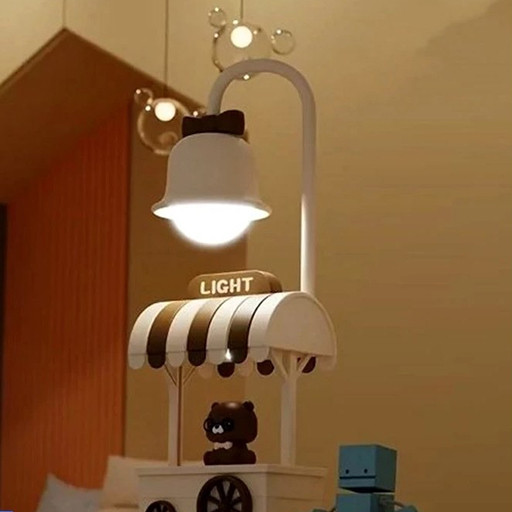 چراغ مطالعه شارژی رومیزی طرح کالسکه گالری 5