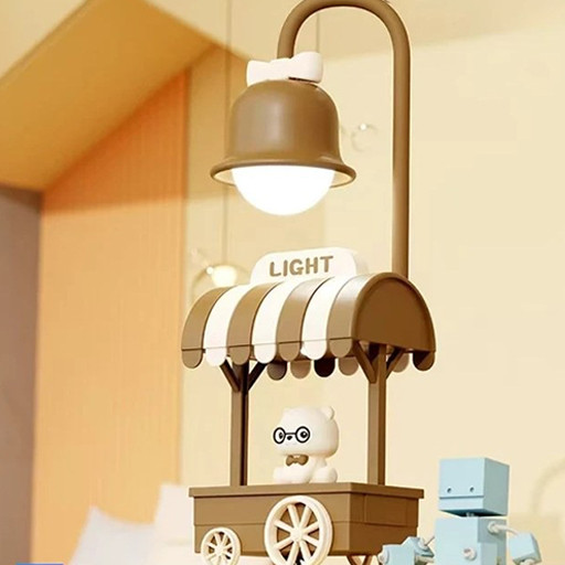 چراغ مطالعه شارژی رومیزی طرح کالسکه گالری 4