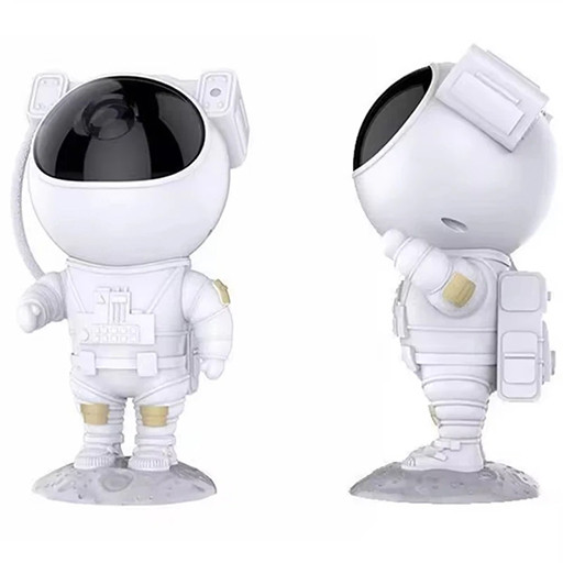 چراغ خواب کهکشانی مدل فضانورد تصویر از بغل