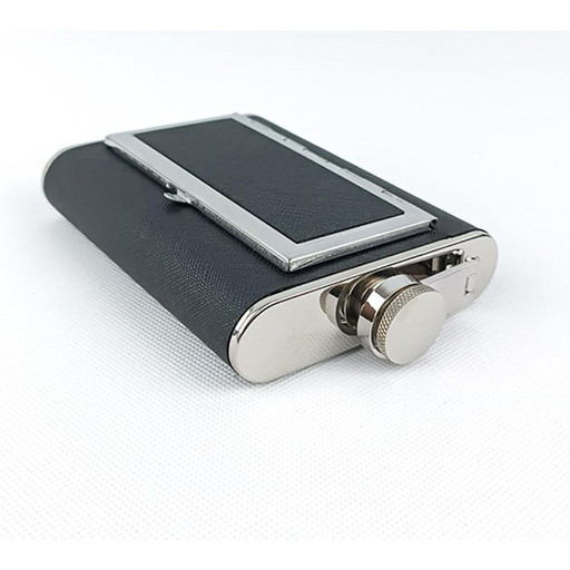 هیپ فلاسک جاسیگاری دار استیل گالری