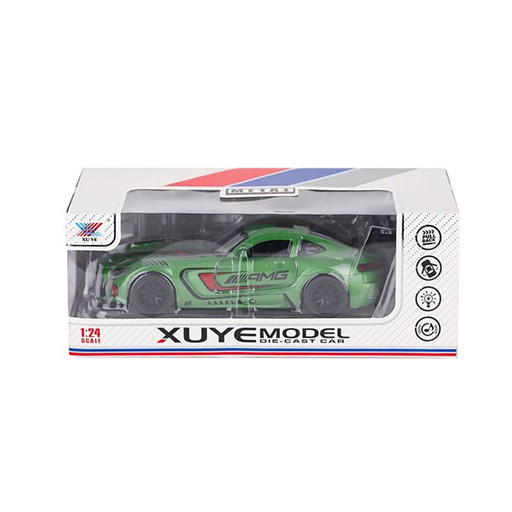 ماکت ماشین مرسدس AMG GT2 Pro برند XUYE سبز