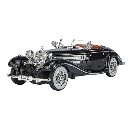 ماکت ماشین مرسدس بنز 500k برند Jinlifang مشکی