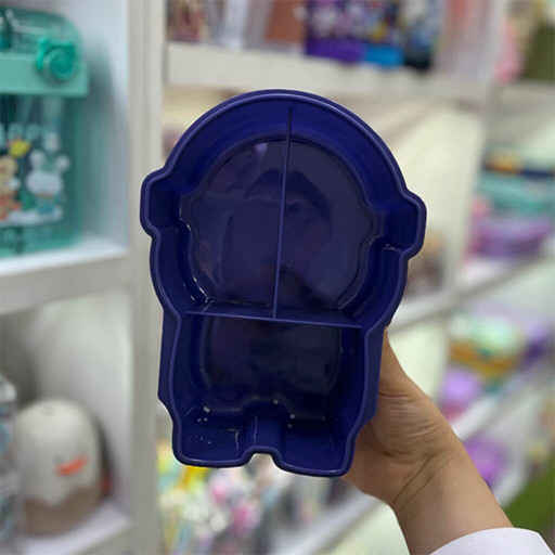 ظرف غذا سه قسمتی طرح فضانورد گالری 4