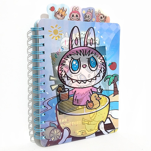 دفتر 100 برگ A5 طرح متحرک لبوبو شاخص