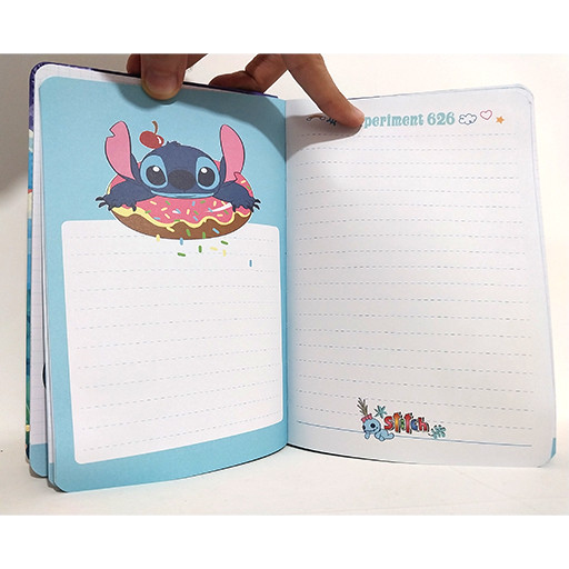 دفتر 100 برگ چندمنظوره طرح برجسته استیچ گالری 3