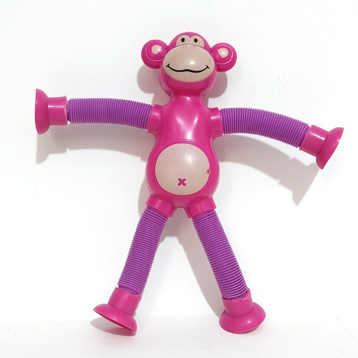 اسباب بازی کششی و چسبونکی میمون بنفش