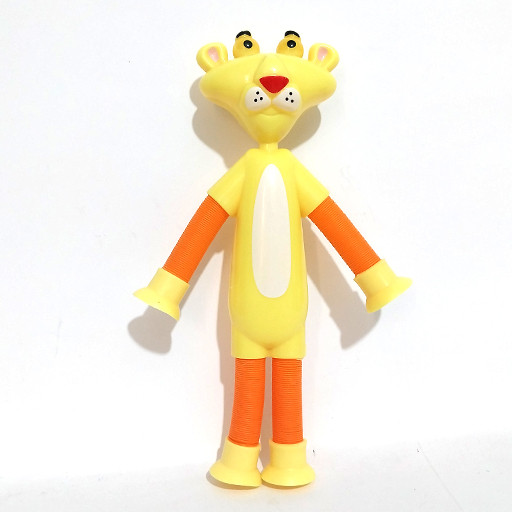 اسباب بازی کششی و چسبونکی پلنگ زرد