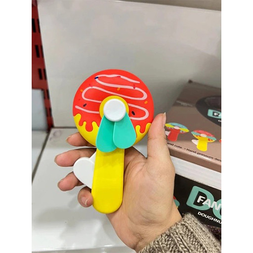 پنکه دستی طرح دونات گالری