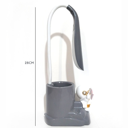 چراغ مطالعه خم شو جامدادی دار طرح فضانورد ارتفاع کلی