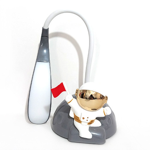 چراغ مطالعه شارژی طرح فضانورد شاخص