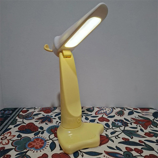 چراغ مطالعه شارژی و تاشونده با پایه نگهدارنده موبایل طرح حیوانات گالری 6