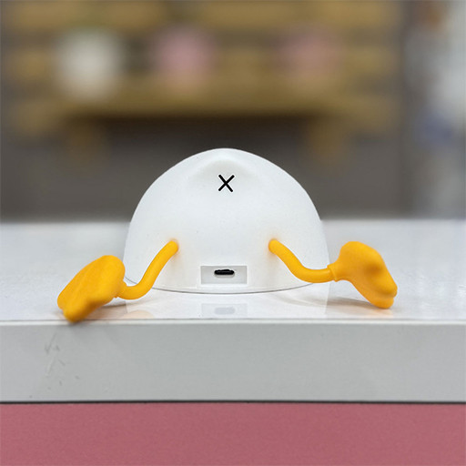 چراغ خواب سیلیکونی طرح اردک خسته گالری 3