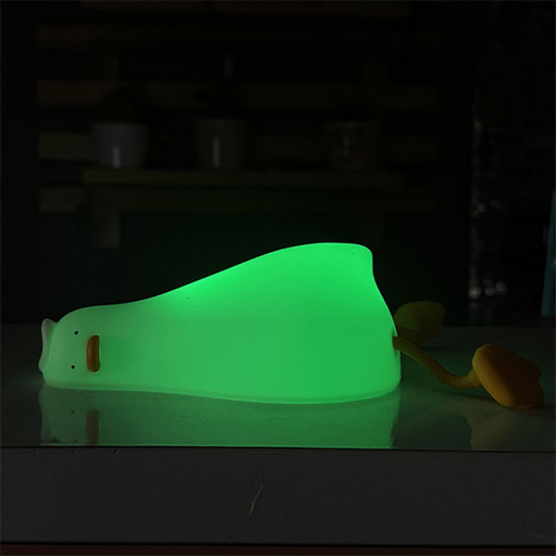 چراغ خواب سیلیکونی طرح اردک خسته گالری 5