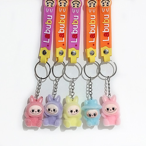 سرکلیدی طرح لبوبو مخملی شاخص