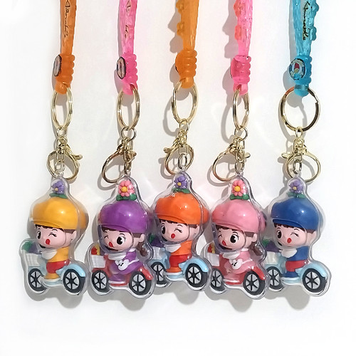 سرکلیدی طرح دختر موتورسوار شاخص