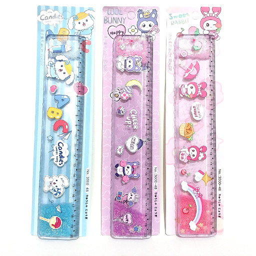 خط کش آکواریومی اکلیلی 20 سانتی طرح ملودی کرومی سینمارول شاخص