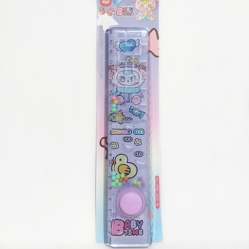 خط کش واترگیم آکواریومی 20 سانتی طرح کودکانه گالری 1