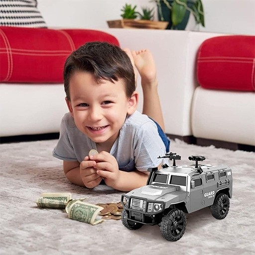 قلک الکترونیکی تشخیص چهره شبیه سازی شده به طرح ماشین نظامی گالری 7