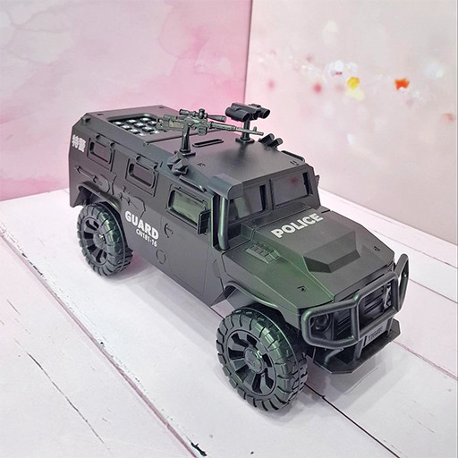 قلک الکترونیکی تشخیص چهره شبیه سازی شده به طرح ماشین نظامی گالری 5