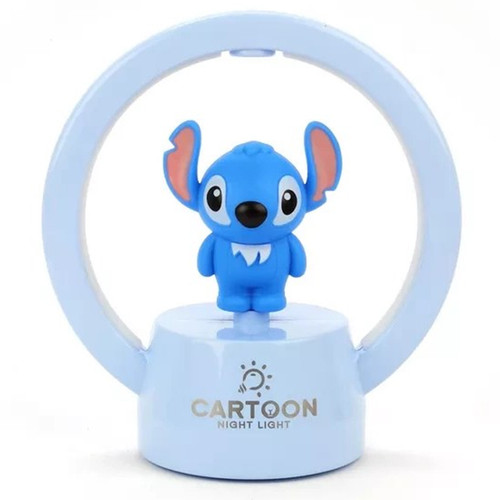 چراغ خواب حلقه ای سه حالته طرح استیچ با شارژ USB