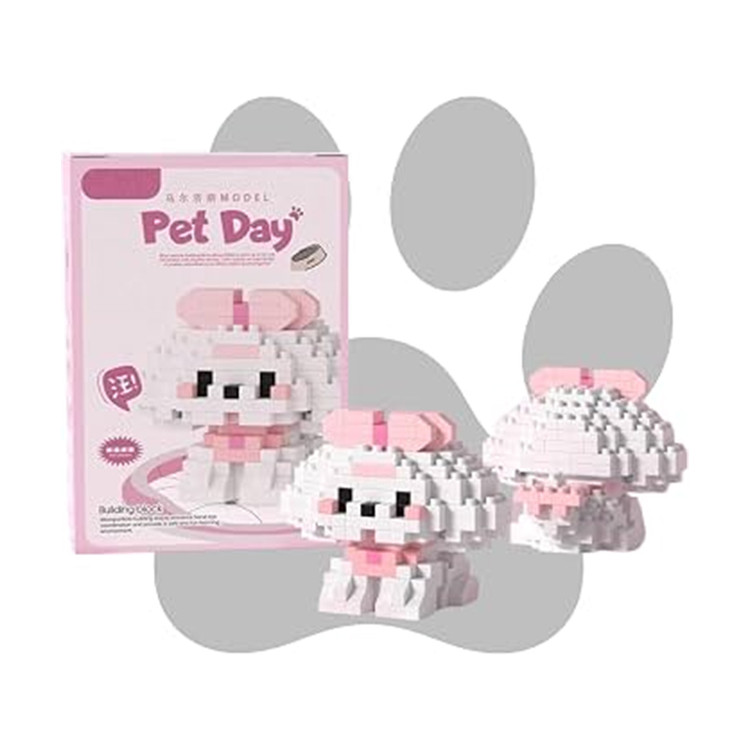 مینی لگو Pet Day مدل سگ صورتی (کد K214)