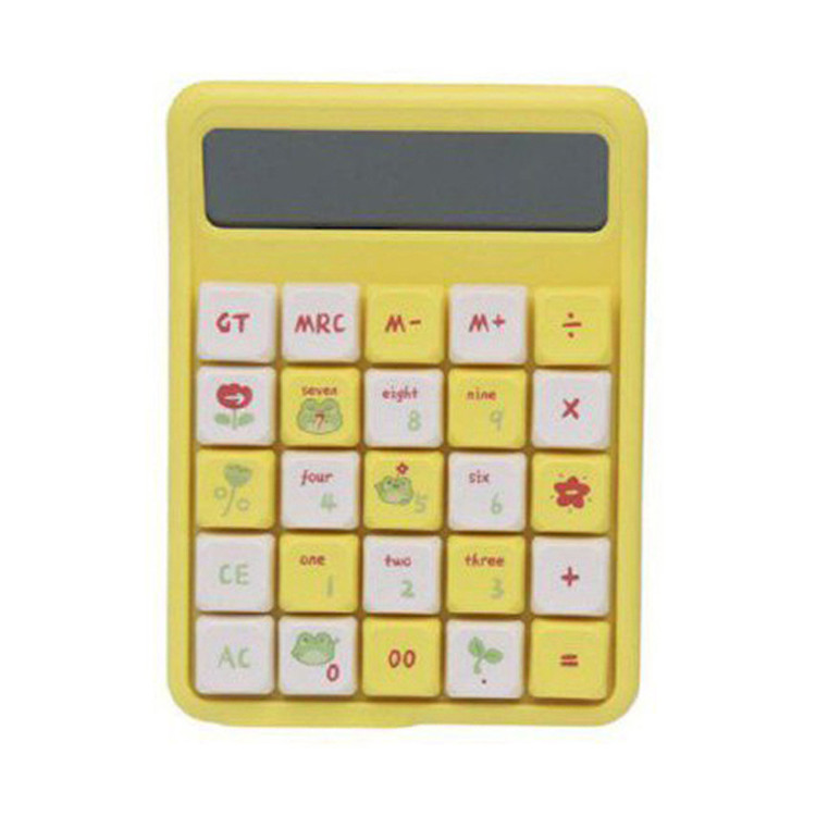ماشینحساب رانزون RZ.7258 مکانیکال - زرد