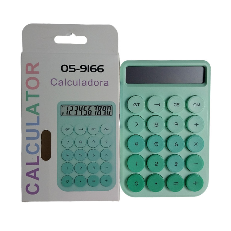 ماشین حساب رومیزی پاستیلی مدل OS-9166