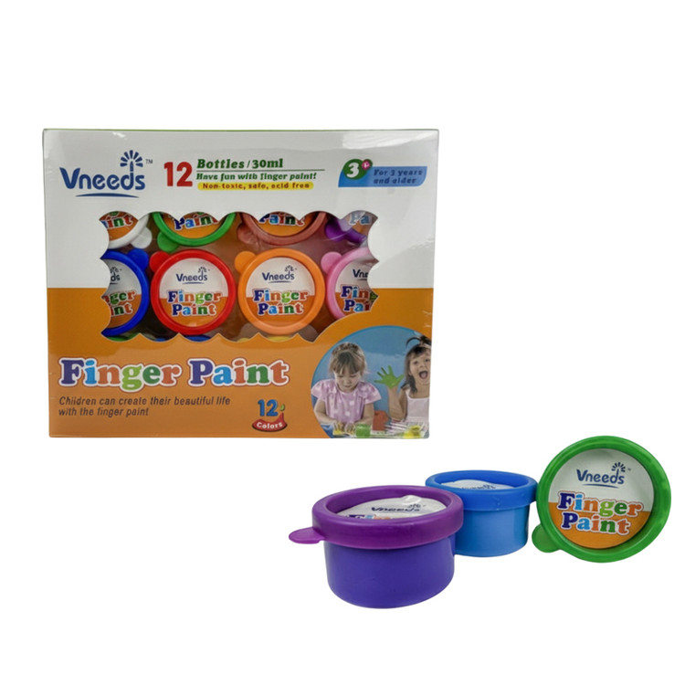 رنگ انگشتی 6 رنگ Vneeds - گالری