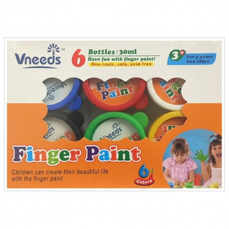 رنگ انگشتی 6 رنگ Vneeds